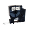 Banda Dymo D1 ( 6 mm x 7 m ) text:negru/ fond:alb (43613)