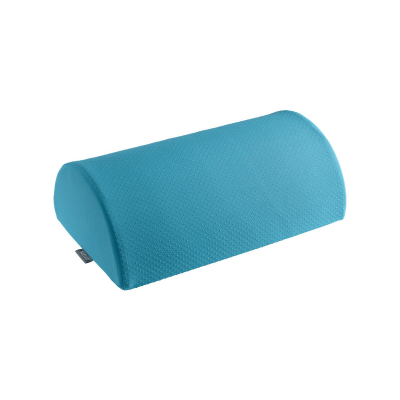 Suport ergonomic LEITZ Cosy, pentru picioare, husa lavabila, albastru celest