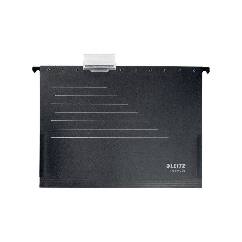 Dosar suspendabil LEITZ Alpha Recycle, carton cu amprenta CO2 neutra, 100% reciclat, certificare Blu