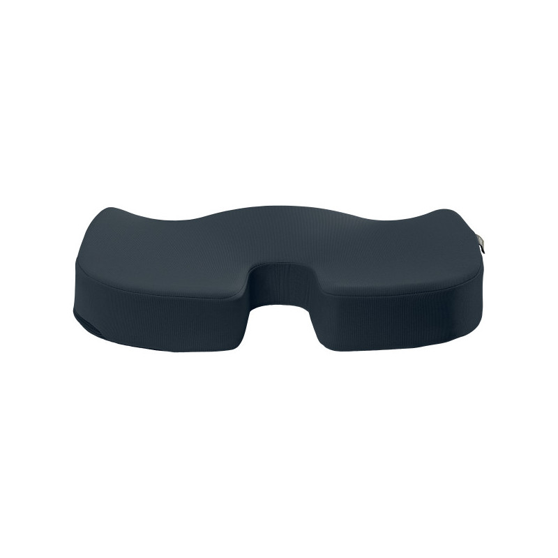 Pernuta ergonomica LEITZ Cosy, pentru scaun, spuma cu memorie, husa lavabila, gri antracit
