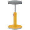 Scaun ergonomic LEITZ Cosy, pozitie sezut/ in picioare, galben chihlimbar