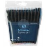 Liner SCHNEIDER 967, varf fetru 0.4mm, 10 culori/set - (N, R, A, V, Vi, Roz, G, P, M, Bleu)