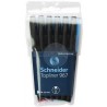 Liner SCHNEIDER 967, varf fetru 0.4mm, 6 culori/set - (N, R, A, V, Vi, Roz)