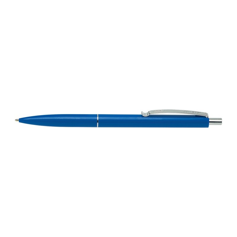 Pix SCHNEIDER K15, clema metalica, corp albastru - scriere albastra