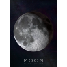 Poster AR (Realitate Augmentata), Curiscope Multiverse, Luna,format A1