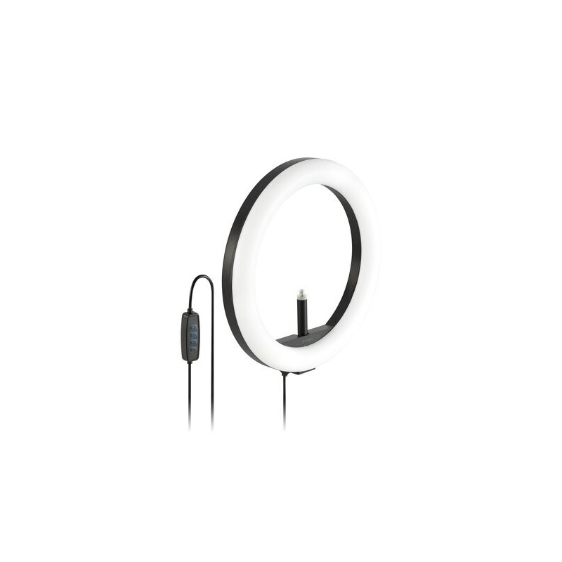 Lampa circulara bicolora Kensington L1000, cu suport pentru camera web pentru videoconferinte si USB