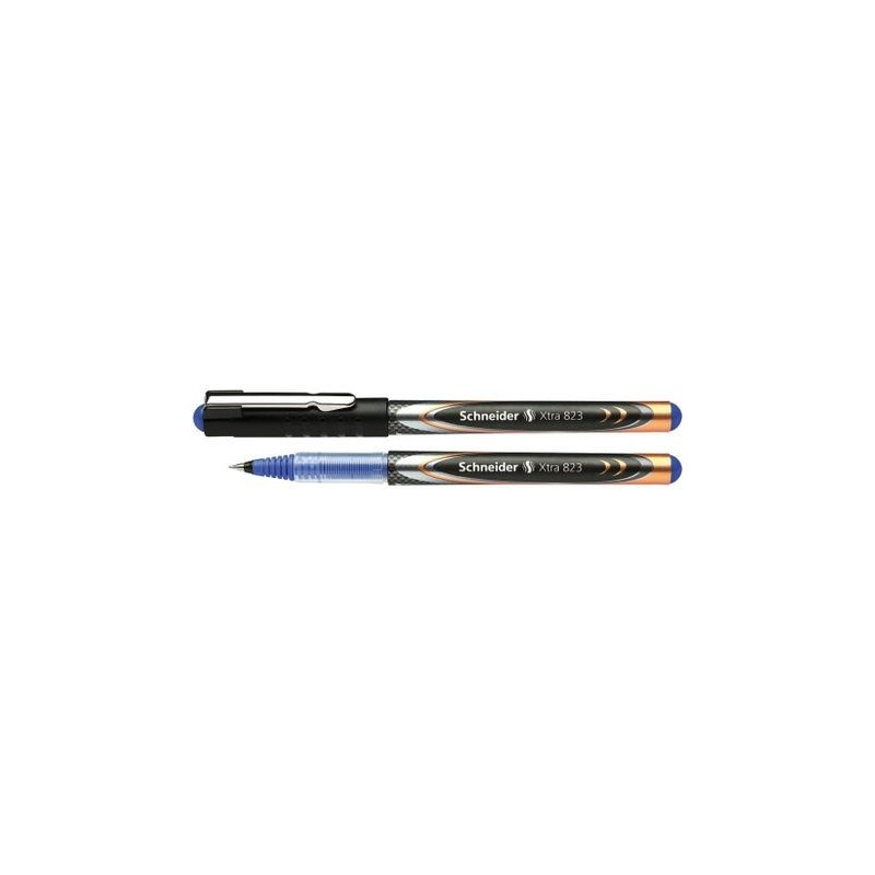 Roller cu cerneala SCHNEIDER Xtra 823, ball point 0.3mm - scriere albastra