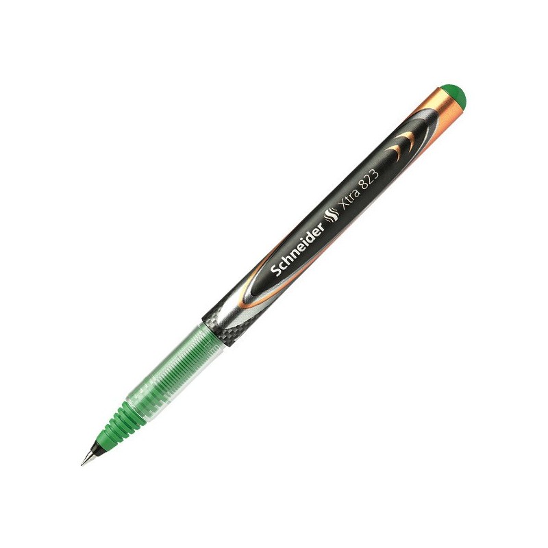Roller cu cerneala SCHNEIDER Xtra 823, ball point 0.3mm - scriere verde