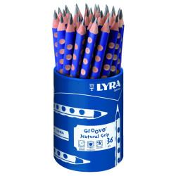 Creion grafit LYRA Groove -...