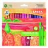 Carioca LYRA Art-Tip, varf 1mm, 36 culori/cutie