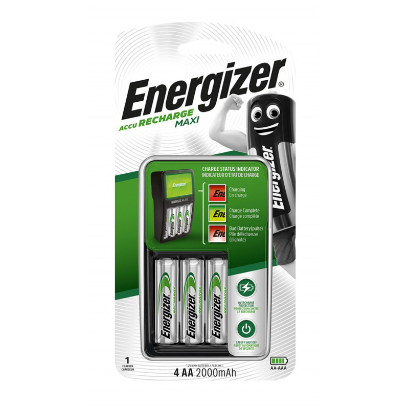 Incarcator acumulatori AA, AAA, MAXI POWER PLUS, Energizer