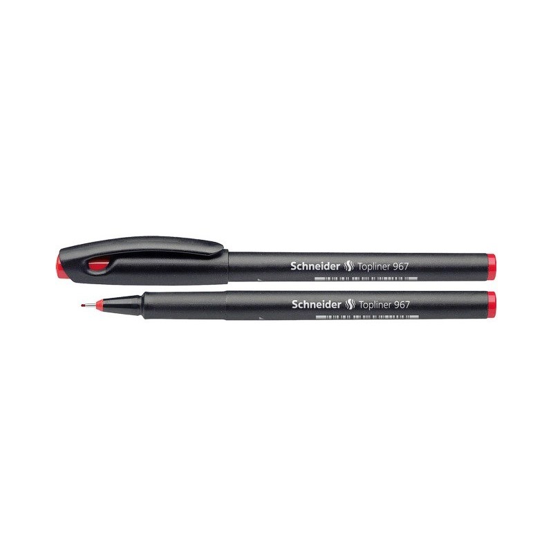 Liner SCHNEIDER 967, varf fetru 0.4mm - rosu
