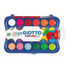 Acuarele 24 culori/set + 1 pensula gratis, GIOTTO Acquerelli
