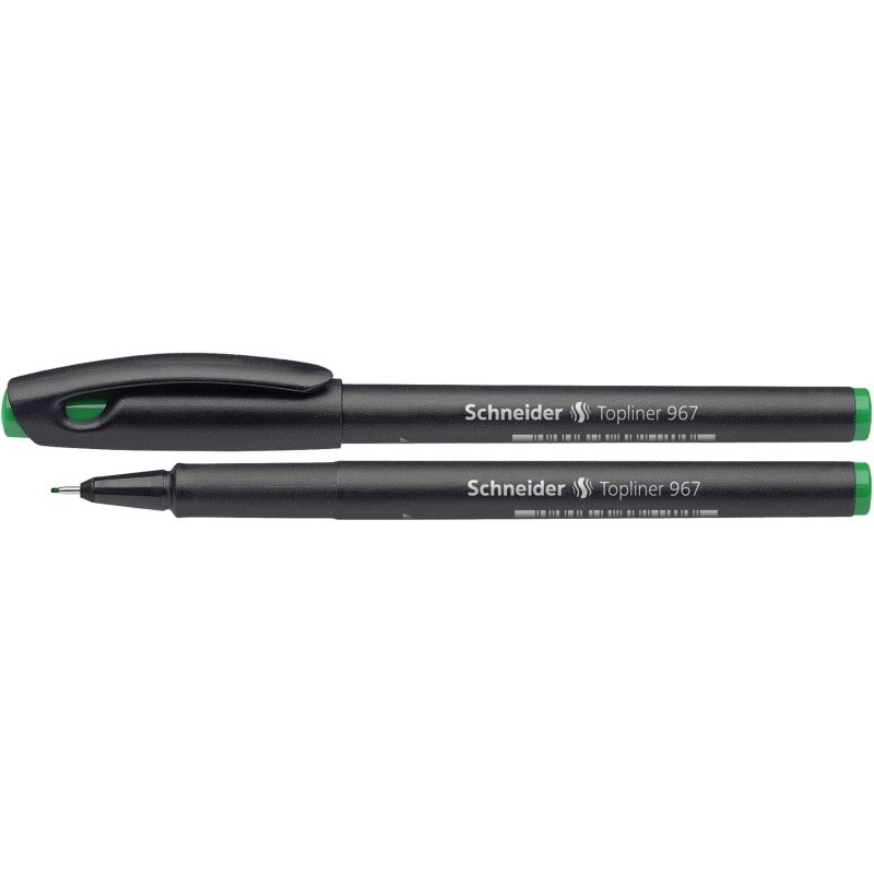 Liner SCHNEIDER 967, varf fetru 0.4mm - verde