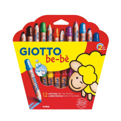 Creioane colorate jumbo +...