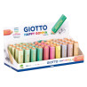 Radiera in forma de creion colorat pastel, 65mm x D15mm, GIOTTO Happy Gomma