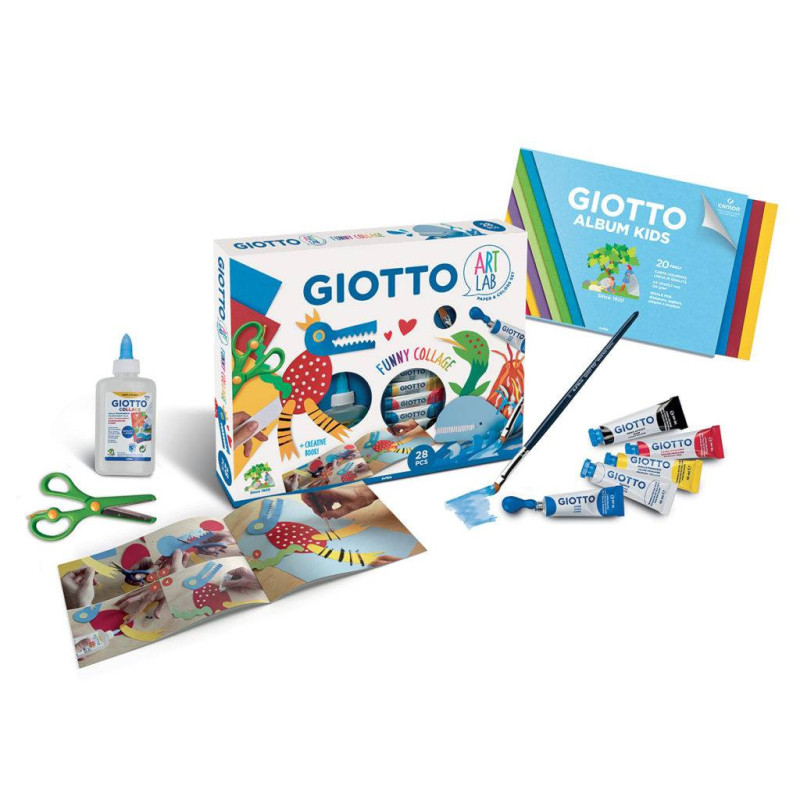 Set articole creative Funny Collage - Giotto Art Lab