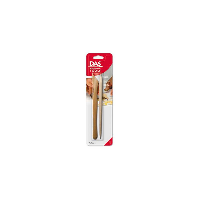 Unelte plastic pentru modelaj, 2buc/set, DAS Wooden Cutters