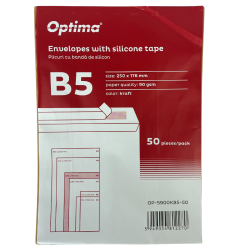 Plic B5 (250x176mm), lipire...