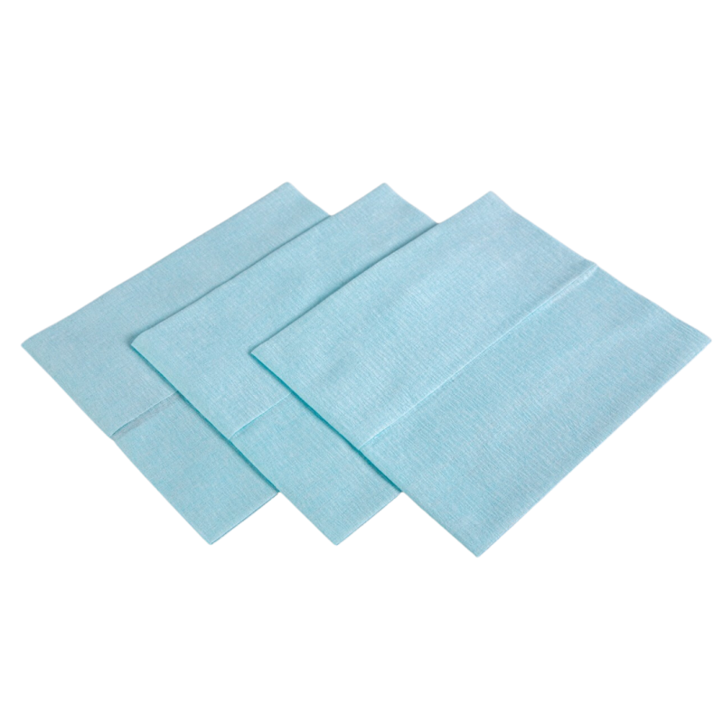 Lavete industriale AVATEX, suprafata creponata, 38 x 28 cm, 400buc/rola - turcoaz