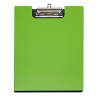 Clipboard dublu A4, plastifiat PP, MAUL Flexx - verde deschis