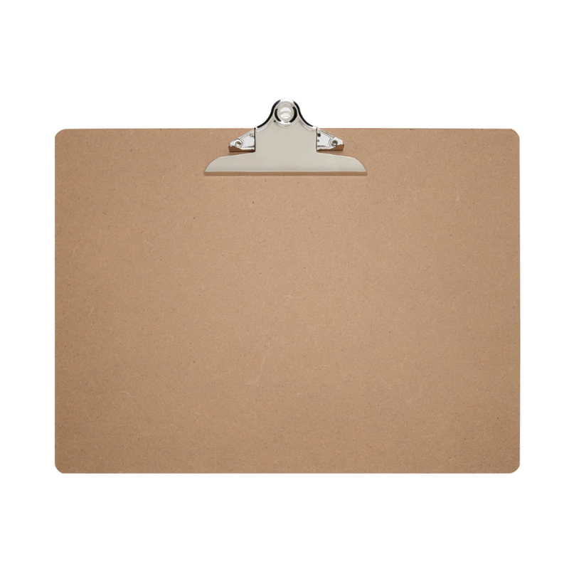 Clipboard simplu A3, landscape, fibra lemnoasa, MAUL Classic - wood