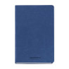 Caiet A5, 192 file - hartie FSC 80 g/mp, coperta soft-touch albastru, AURORA Capri - dictando