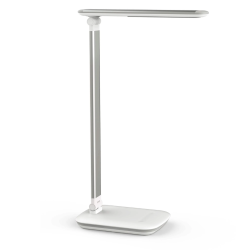 Lampa de birou, cu LED, MAUL Jazzy cu USB - alba