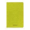 Caiet A5, 192 file - hartie FSC 80 g/mp, coperta soft-touch verde, AURORA Capri - dictando