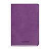 Caiet A5, 192 file - hartie FSC 80 g/mp, coperta soft-touch violet, AURORA Capri - dictando