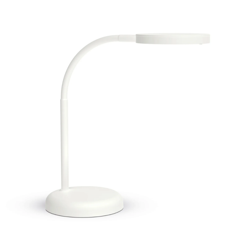 Lampa de birou, cu LED, MAUL Joy - alba