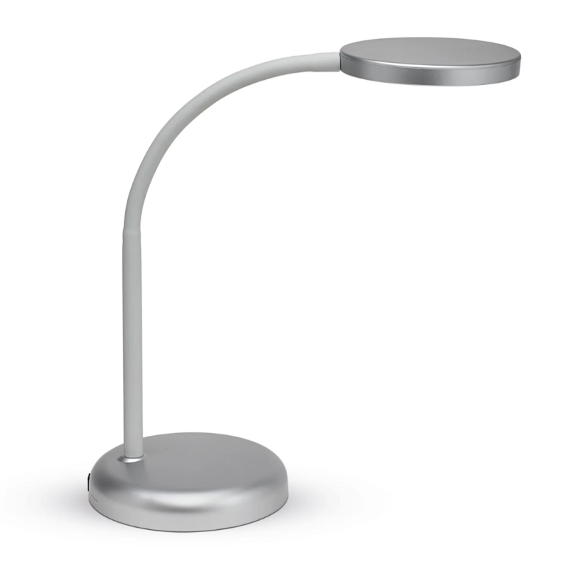 Lampa de birou, cu LED, MAUL Joy - argintie