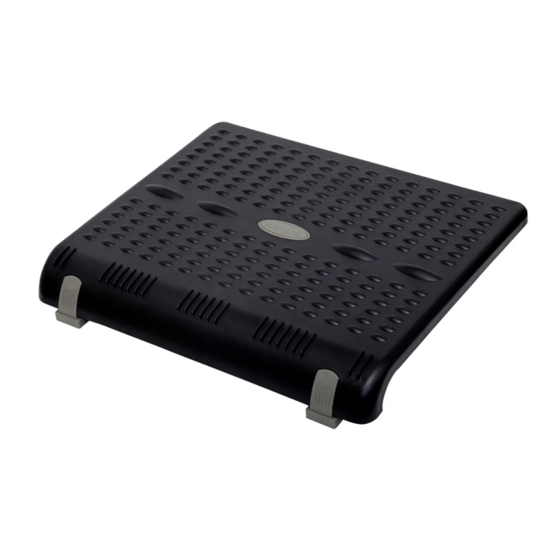 Suport pentru picioare, din plastic, ajustabil (x2), 45x35,3 cm, MAUL Standard Nubby - negru