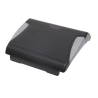 Suport pentru picioare, din plastic cauciucat, ajustabil (x4), 37x25 cm, MAUL Solid - negru