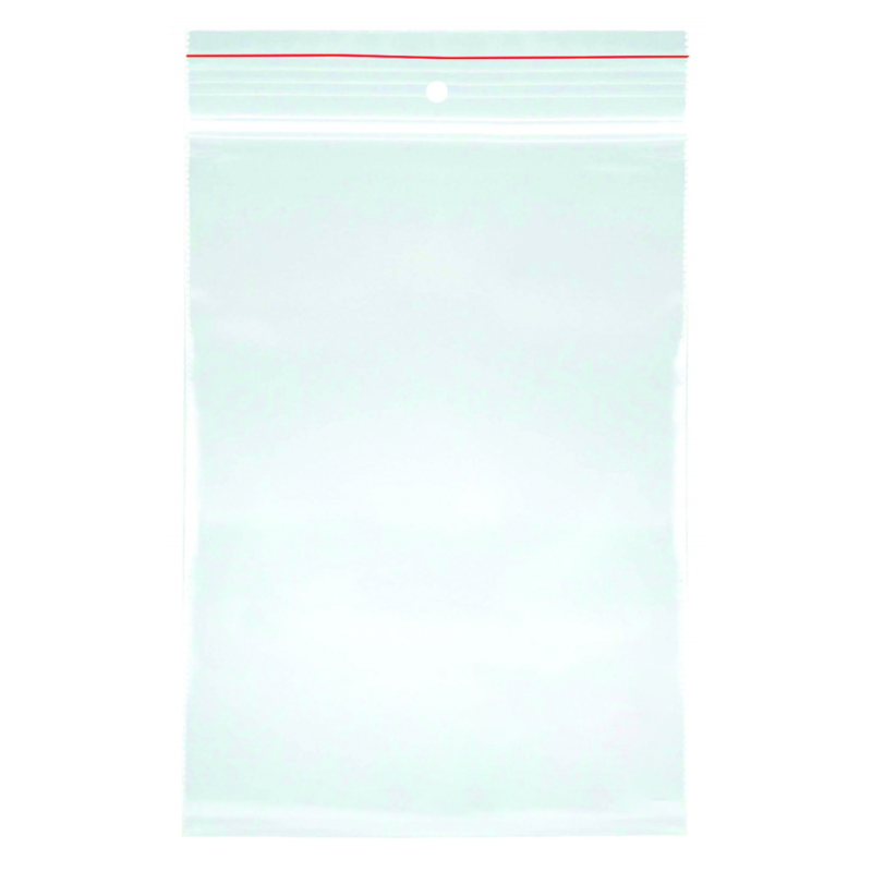Pungi plastic cu fermoar pentru sigilare, 40 x 60 mm, 40 microni, 100 buc/set, Office Products -tra
