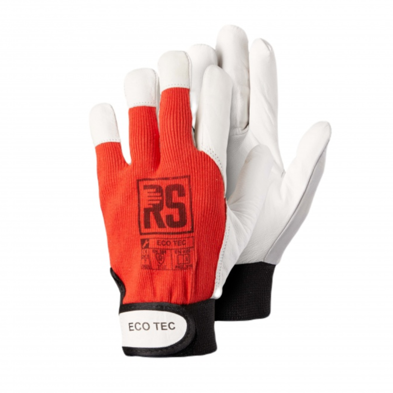 Manusi protectie, din piele de capra, EN 388 (3243X), EN 420+A1, RS- Eco Tec - marimea 11