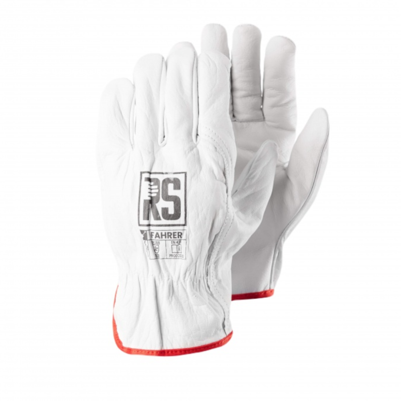 Manusi protectie, din piele de vaca, EN 388 (3243X), EN 420+A1, RS- Fahrer - marimea 9