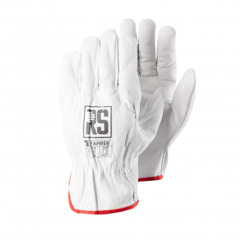 Manusi protectie, din piele de vaca, EN 388 (3243X), EN 420+A1, RS- Fahrer - marimea 10