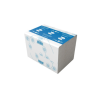 Servetele ZZ hartie alba, 23x16cm, 2 straturi, 150buc/pachet, 40 pachete/cutie , VELVET Professional