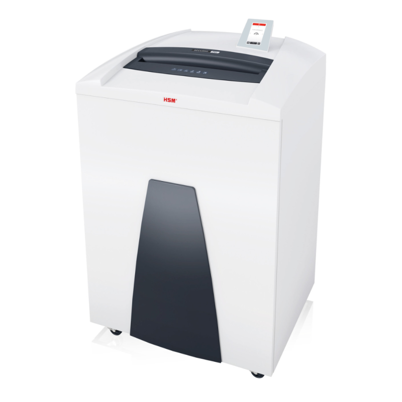 Distrugator documente manual HSM Securio P44i, 11 coli, cross cut (1 x 5 mm), securitate 7