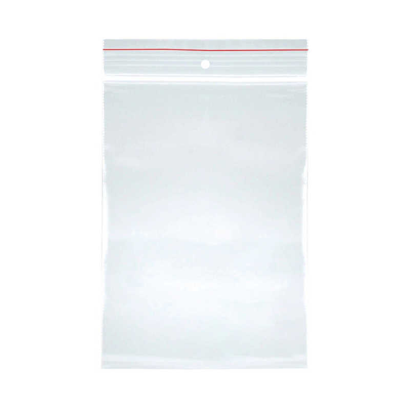 Pungi plastic cu fermoar pentru sigilare, 110 x 130mm, 40 microni, 100 buc/set, Office Products -tra