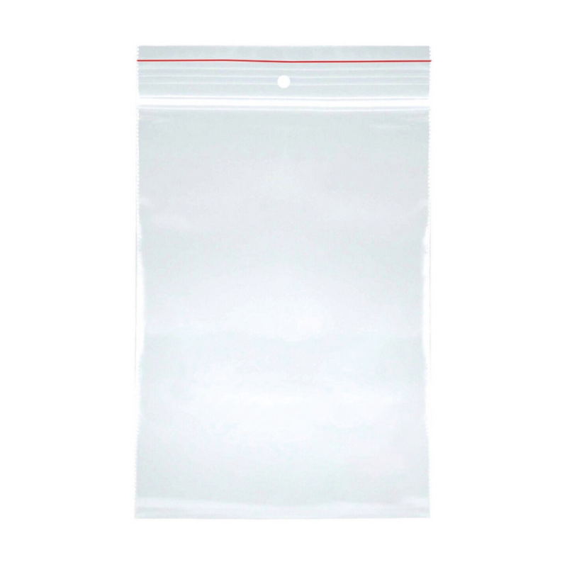 Pungi plastic cu fermoar pentru sigilare, 220 x 280mm, 40 microni, 100 buc/set, Office Products -tra