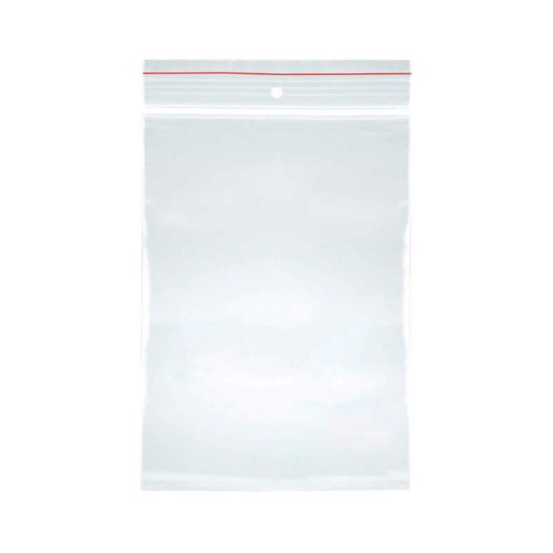 Pungi plastic cu fermoar pentru sigilare, 550 x 550mm, 40 microni, 100 buc/set, Office Products -tra