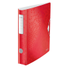 Biblioraft LEITZ 180 Active WOW, polyfoam, partial reciclat, A4, 65 mm, rosu