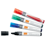 Marker NOBO, pentru table si flipcharturi, varf 5-12 mm, 10 buc/cutie, diverse culori