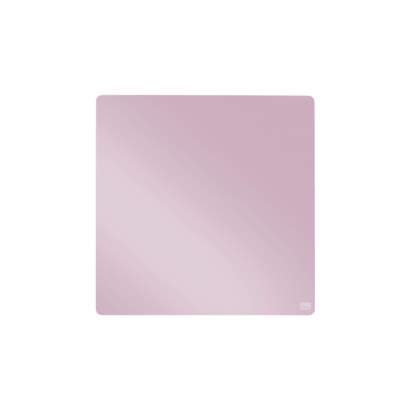 Tabla NOBO patrata, plastic, 36x36 cm, magnetica, include marker si magneti, lila