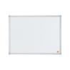 Tabla NOBO Essentials, otel lacuit, 60x45 cm, magnetica, include tavita, alb