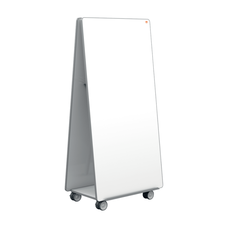 Sistem mobil NOBO Move&Meet, 180x90cm+2 table magnetice, 2 tavite detasabile, kit accesorii, alb