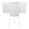 Flipchart NOBO Impression Pro, otel lacuit, brate extensibile si trepied, magnetic+marker,tavita alb