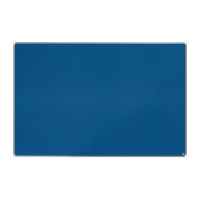 Panou NOBO Premium Plus, material textil, 180x120 cm, albastru